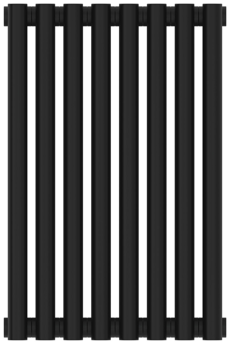 Отопительный радиатор Сунержа Эстет-00 500х360 8 секций Матовый чёрный