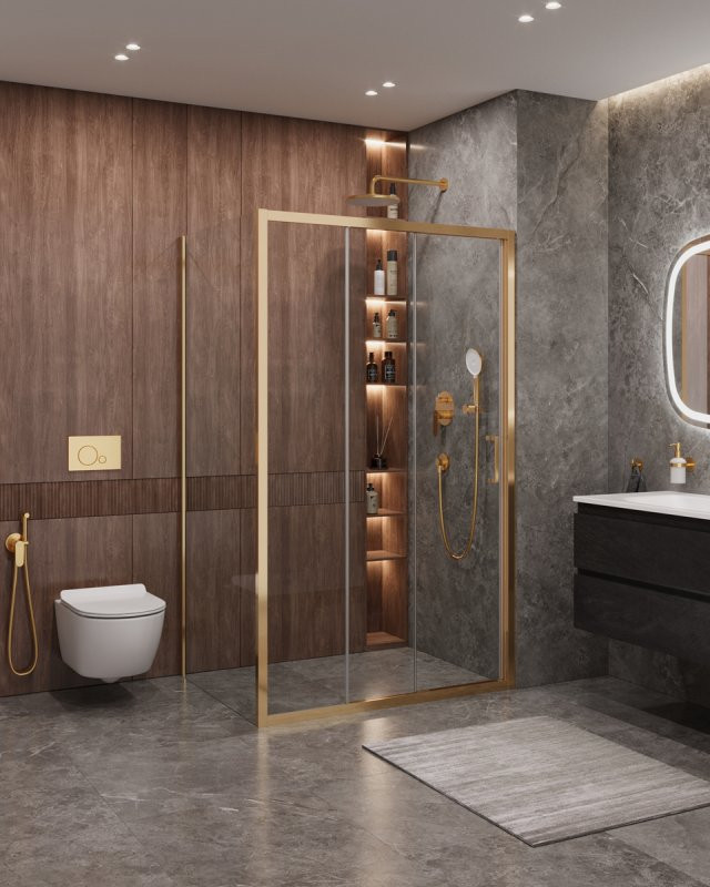 Душевой уголок MOLVENO-AHF-31 Cezares MOLVENO-AHF-31-120/90-C-BORO-IV