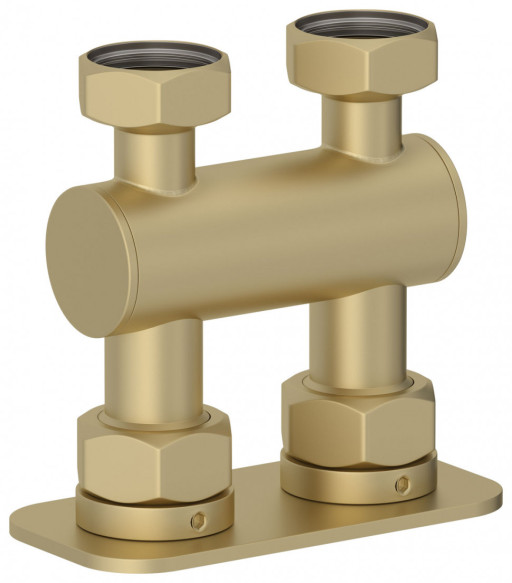 Модуль 2х3/4&quot; Сунержа прямой EU50 Матовая шампань