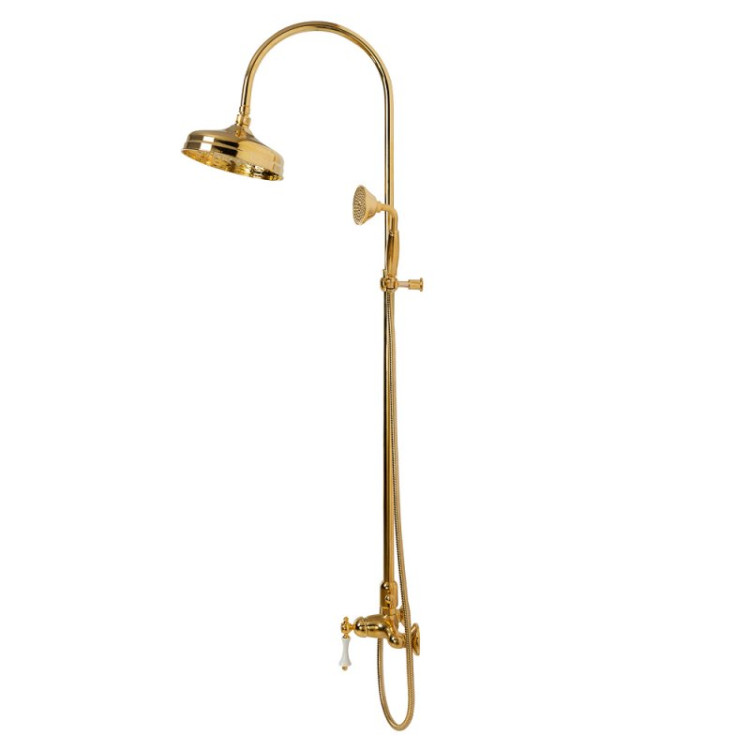 Душевая стойка со смесителем, верхним и ручным душем Cezares MARGOT-CD-02-M