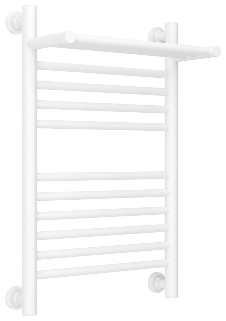 Полотенцесушитель водяной Сунержа Богема с полкой+ 600х400 Матовый белый