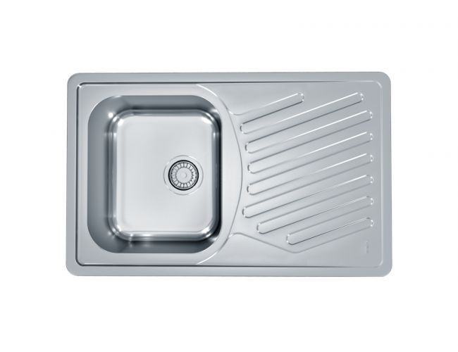 Мойка ELEGANT 30 LEI 90 FI 810X510 в комплекте с сифоном 1130551,