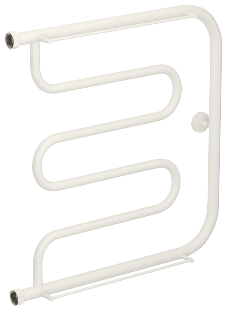 Полотенцесушитель водяной Сунержа Лира 2 полки+ 600х600 Матовый белый