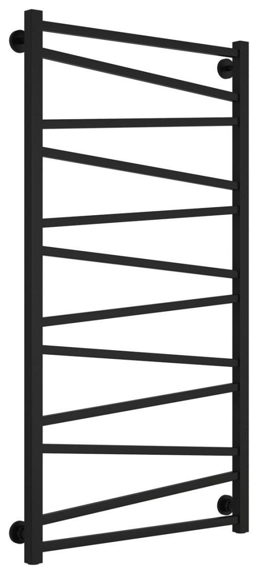 Полотенцесушитель водяной Сунержа Сирокко 1200х600 Матовый чёрный