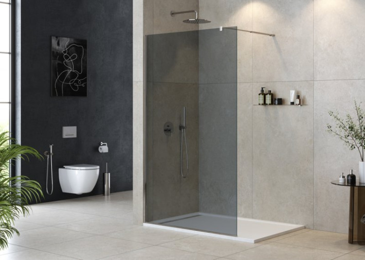 Душевая перегородка LIBERTA-L-1 Cezares LIBERTA-L-1-90-GR-Cr