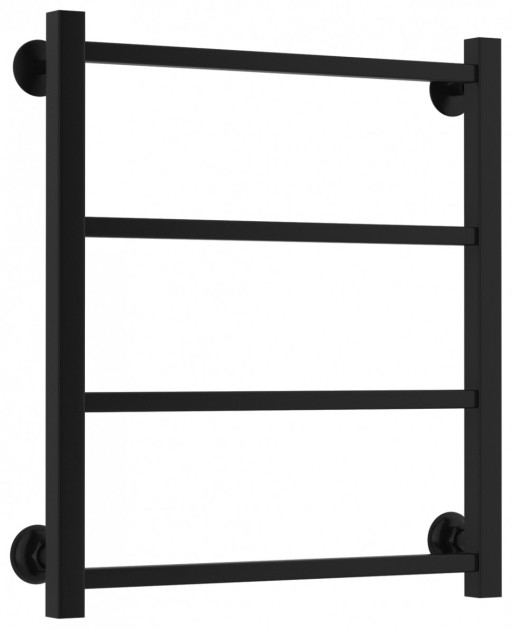 Полотенцесушитель водяной Стилье Версия-КН 600х500 (4) П 20х20 Чёрный