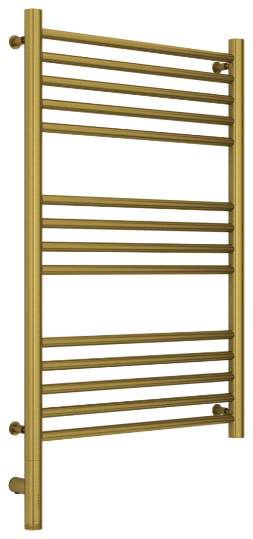 Полотенцесушитель электрический Сунержа Богема 3.0 прямая 800х500 МЭМ левый Состаренная латунь