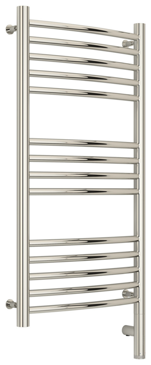 Полотенцесушитель электрический Сунержа Богема 3.0 выгнутая 800х400 МЭМ правый Без покрытия