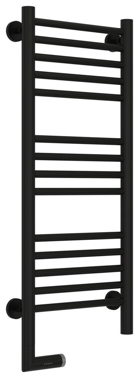 Полотенцесушитель электрический Сунержа Богема 2.0 прямая 800х300 МЭМ левый Матовый чёрный