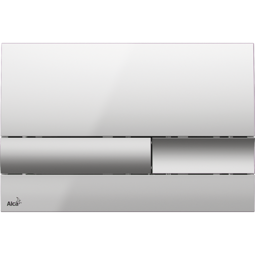 Кнопка управления для скрытых систем инсталляции, xром-глянец/мат Alcadrain M1743