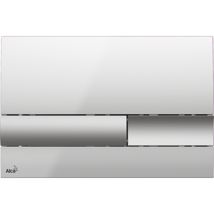 Кнопка управления для скрытых систем инсталляции, xром-глянец/мат Alcadrain M1743