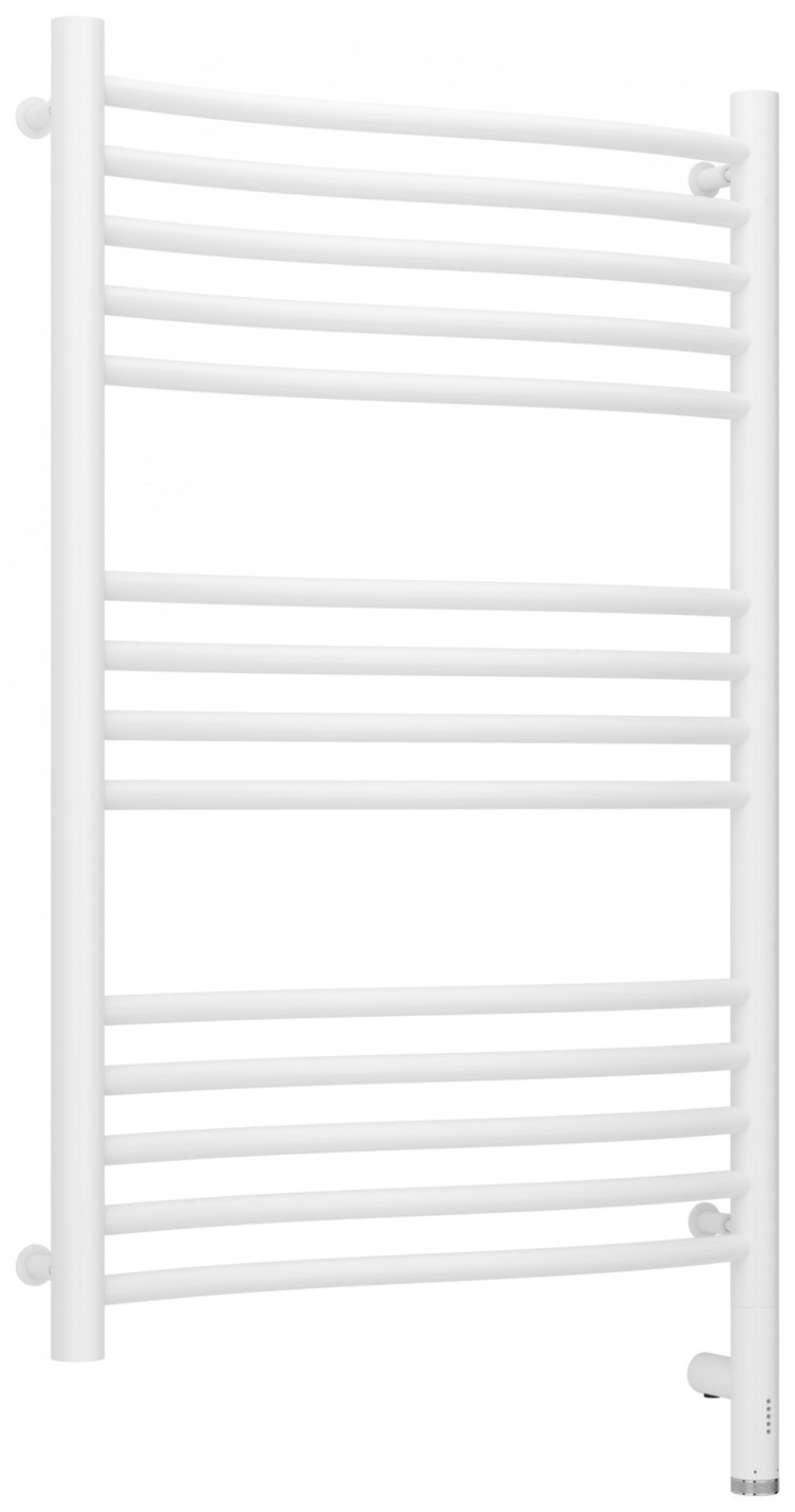 Полотенцесушитель электрический Сунержа Флюид 3.0 800х500 МЭМ правый Матовый белый