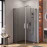 Душевой уголок SLIDER R-2 Cezares SLIDER-R-2-90/100-C-NERO