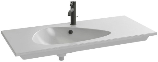 Подвесная раковина-столешница для установки с мебелью 100 см Jacob Delafon NOUVELLE VAGUEEXAQ112-Z-MK4
