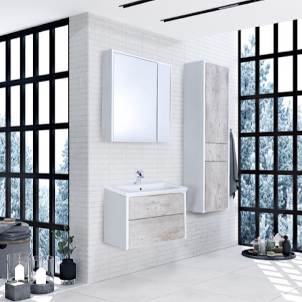 Зеркальный шкаф Roca Ronda 80 с подсветкой