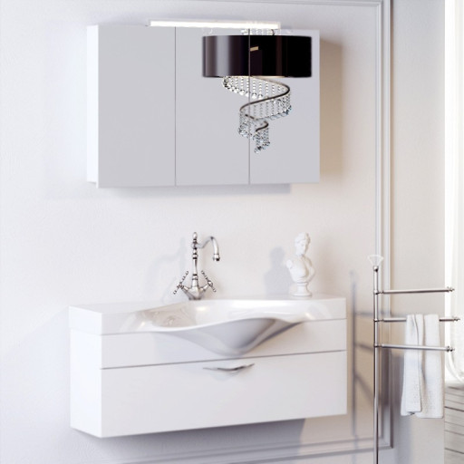 Тумба под раковину Aqwella Бродвей 110 подвесная