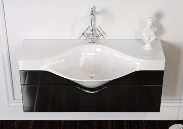 Тумба под раковину Aqwella Бродвей 110 подвесная