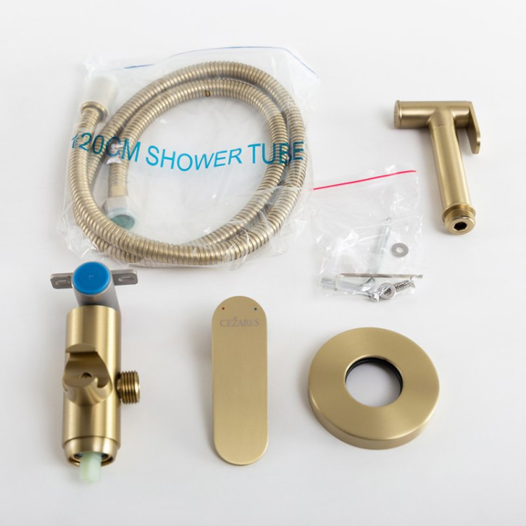 Гигиенический душ со смесителем Cezares STYLUS-DIF-BORO