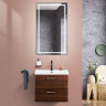 База под раковину подвесная с двумя выкатными ящиками 606x423x500 BelBagno DUE-600-2C-SO-RN-P