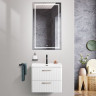 База под раковину подвесная с двумя выкатными ящиками 606x423x500 BelBagno DUE-600-2C-SO-RN-P