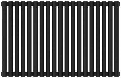 Отопительный радиатор Сунержа Эстет-11 500х855 19 секций Матовый чёрный