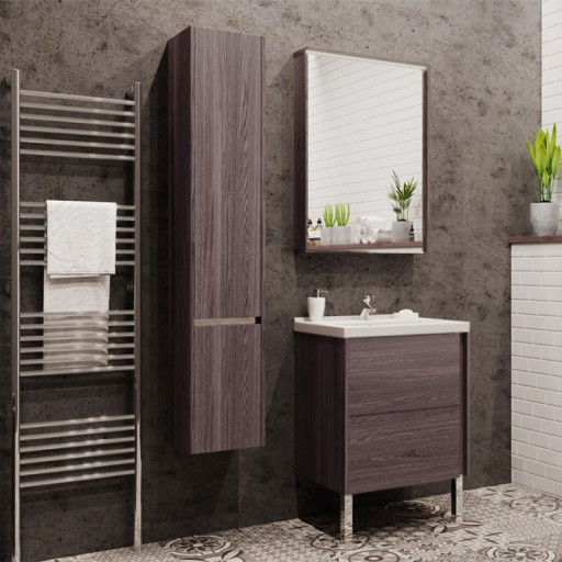 Тумба под раковину Акватон Стоун 60 подвесная