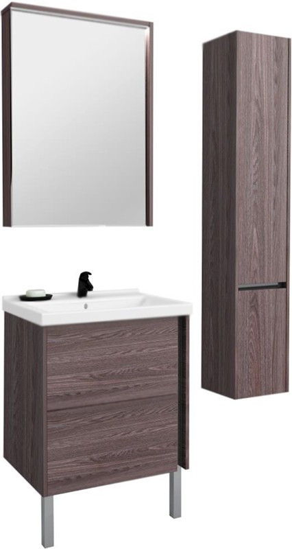 Тумба под раковину Акватон Стоун 60 подвесная