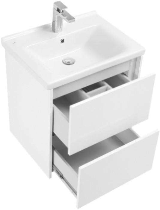 Тумба под раковину Акватон Стоун 60 подвесная