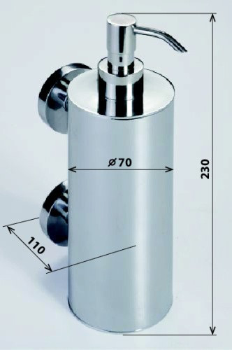 Дозатор для жидкого мыла Bemeta Omega 104109032