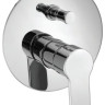 Встраиваемый смеситель для душа с переключателем Cezares LACONICO-C-VDI-BLC