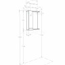 Зеркальный шкаф Aquaton Ронда PRO 55 дуб соммерсет 1A208602RSC2L