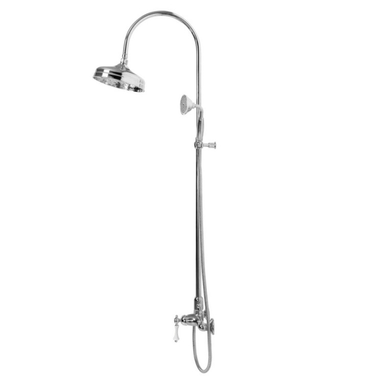 Душевая стойка со смесителем, верхним и ручным душем Cezares MARGOT-CD-03/24-Bi