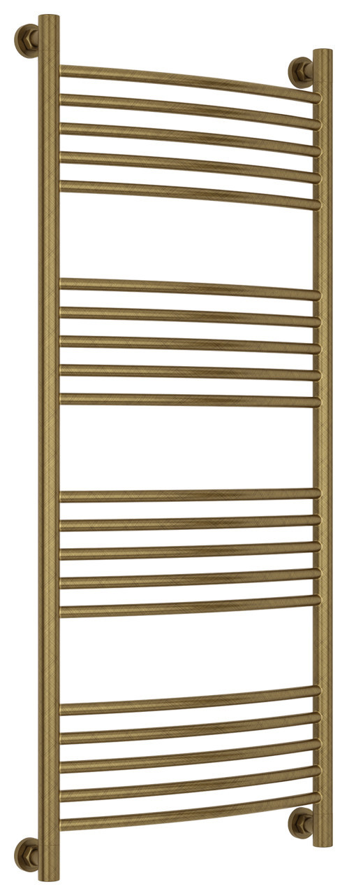 Полотенцесушитель водяной Сунержа Богема+ выгнутая 1200х500 Состаренная бронза