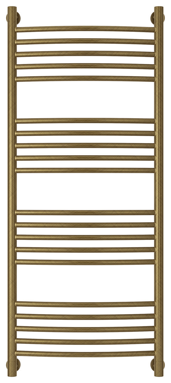 Полотенцесушитель водяной Сунержа Богема+ выгнутая 1200х500 Состаренная бронза