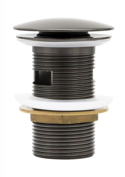 Донный клапан с системой Клик-клак, с переливом Cezares CZR-SAT-GM