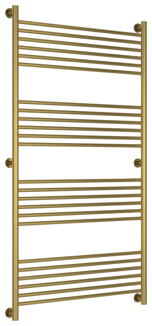Полотенцесушитель водяной Сунержа Богема+ прямая 1500х800 Состаренная латунь