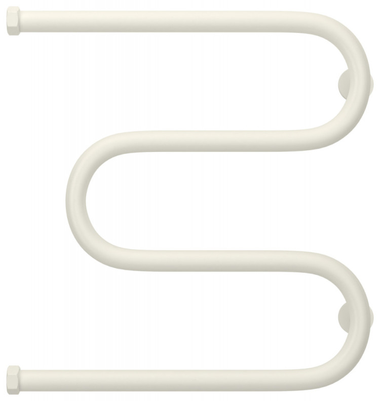Полотенцесушитель водяной Сунержа М-образный+ 500х500 Матовый белый