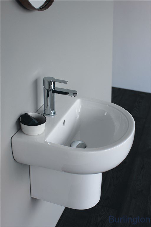 Раковина 550 mm с полупьедесталом