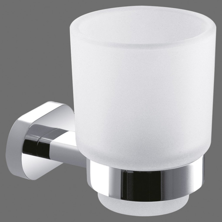 Стакан стеклянный подвесной ART&MAX AM-8058DFN