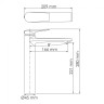 WasserKRAFT Glan 6603H Смеситель для умывальника