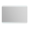 Зеркало с встроенным светильником и сенсорным выключателем, 12W, 220-240V BelBagno SPC-CEZ-800-700-LED-TCH