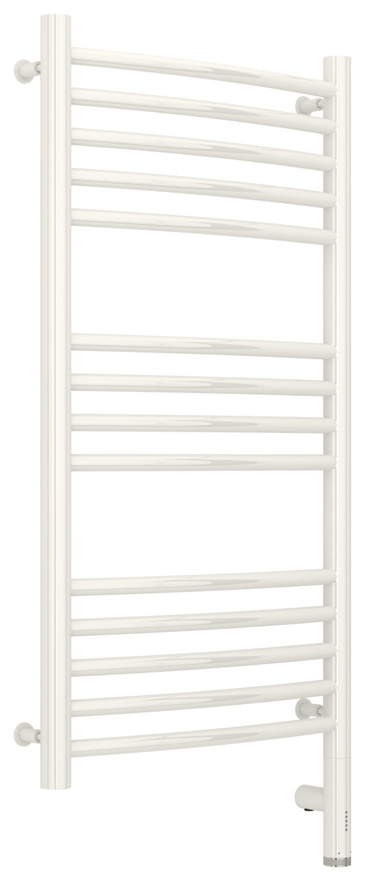 Полотенцесушитель электрический Сунержа Богема 3.0 выгнутая 800х400 МЭМ правый Белый