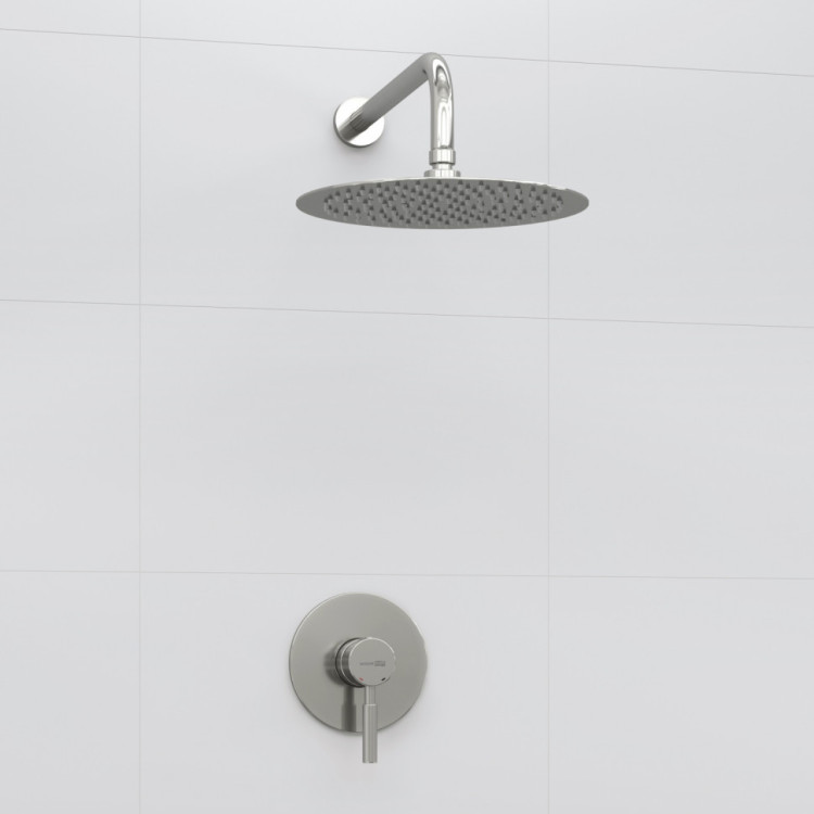 WasserKRAFT A12497 Встраиваемый комплект для душа с верхней душевой насадкой