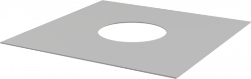 Гидроизоляционный самоклеящийся воротник для сливного трапа 300×300 мм Alcadrain AIZ1