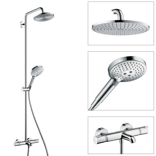 Душевая система Hansgrohe Raindance Select S 27117000 с термостатом