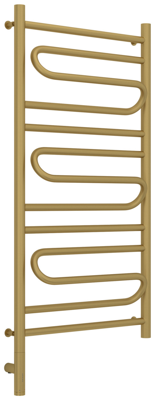 Полотенцесушитель электрический Сунержа Элегия 3.0 1000х500 МЭМ левый Матовое золото