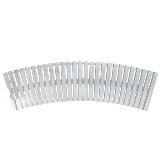 Решетка для бассейна радиальная без антискользящей поверхности Alcadrain AP2-R