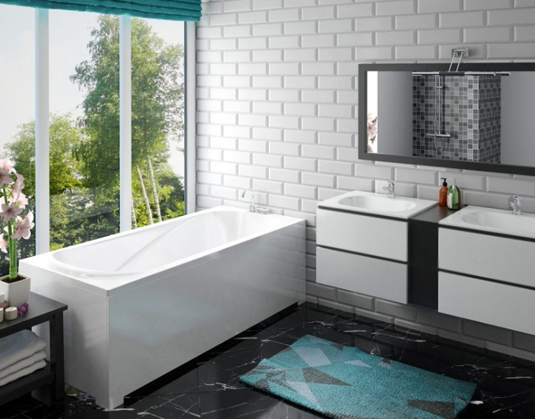 Ванна из искусственного камня Эстет Альфа 170x75