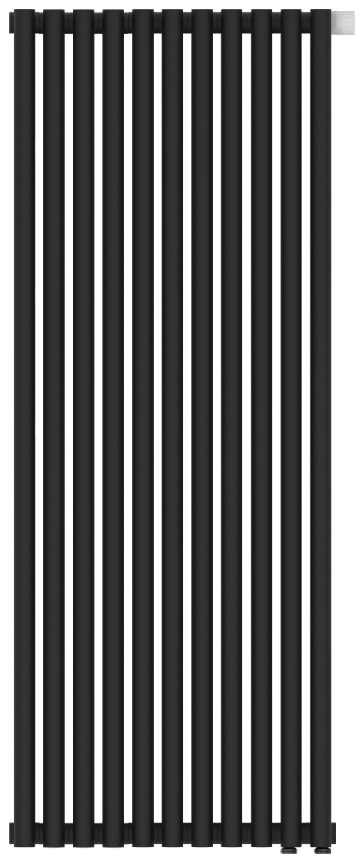 Отопительный радиатор Сунержа Эстет-00 EU50 1200х495 11 секций Тёмный титан муар