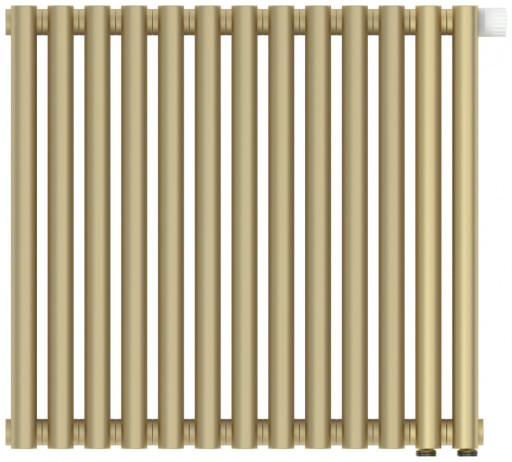Отопительный радиатор Сунержа Эстет-00 EU50 500х585 13 секций Матовая шампань